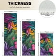 thumbnail image 4 of Colorful Tropical Leaf Pattern Kitchen Rugs Sets Of 3,Kitchen Runner Rugs Non Skid Washable,Decorative Kitchen Floor Mats for Kitchen,Sink,Laundry,17"x30"+ 17"x47" + 17"x59", 4 of 6