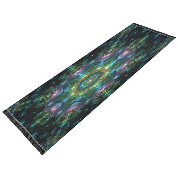 Vintage Modern Runner Rug,Non Slip Machine Washable 72"x23.5" Polyester Material Pet-Friendly Durable,Applicable to Entryway Rug Living Room Rug Traffic Light