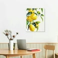 thumbnail image 3 of Nawypu Lemon Canvas Wall Art Decor for Kitchen Bathroom Sunmer Yellow Watercolor Abstract Picture Print Painting,Framed Artwork for Living Room,Bedroom,Office, 3 of 5