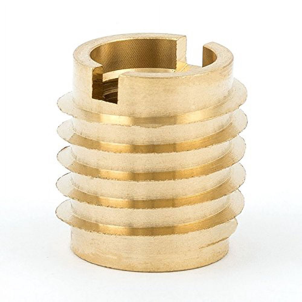 E-Z LOK EZ-A400 Threaded Inserts for Wood; Assortment Kit; Brass, Plain