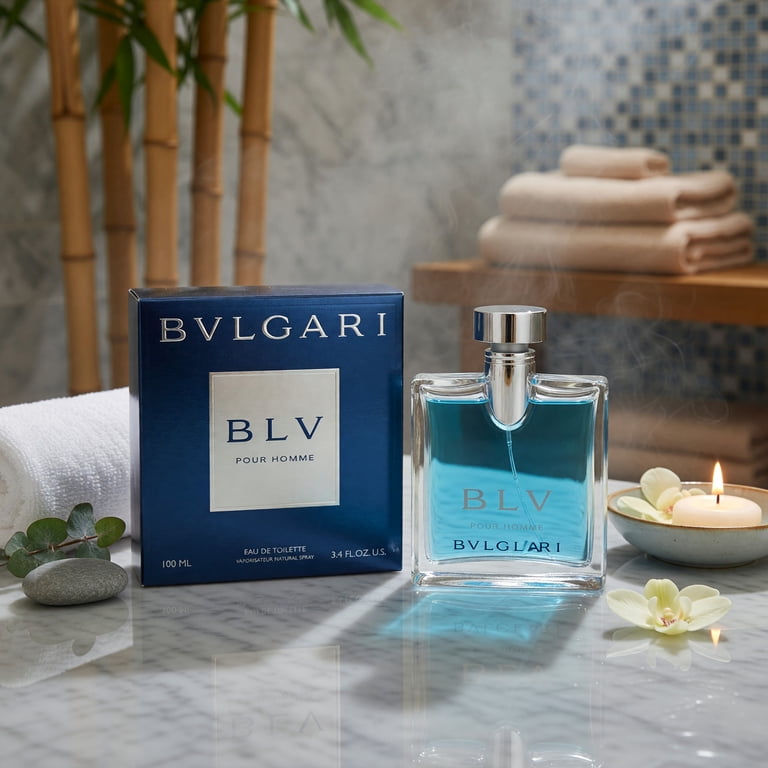 Bvlgari BLV Homme Eau de Toilette Spray for Men, 3.4 oz - Walmart.com