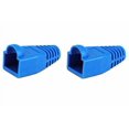 thumbnail image 1 of eDragon RJ-45, Codé par Couleur, Bottes de Soulagement de Tension, Bleu, 50 Pcs, (2 Pack), 1 of 2