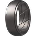 thumbnail image 1 of YWC-Men's Silicone Rings 10mm Wide 2.5mm Thick Rubber Bands, Breathable, Variety Multipack 1-10, 1 of 4
