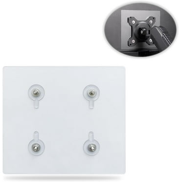 SeaFreq Universal Monitor VESA Mount Adapter for Non-VESA 13-27 inch Computer Monitors Tablets iPad VESA Mounting Arm Stand Bracket Kit 75X75mm… Transparent ALL IN ONE Transparent ALL IN ONE