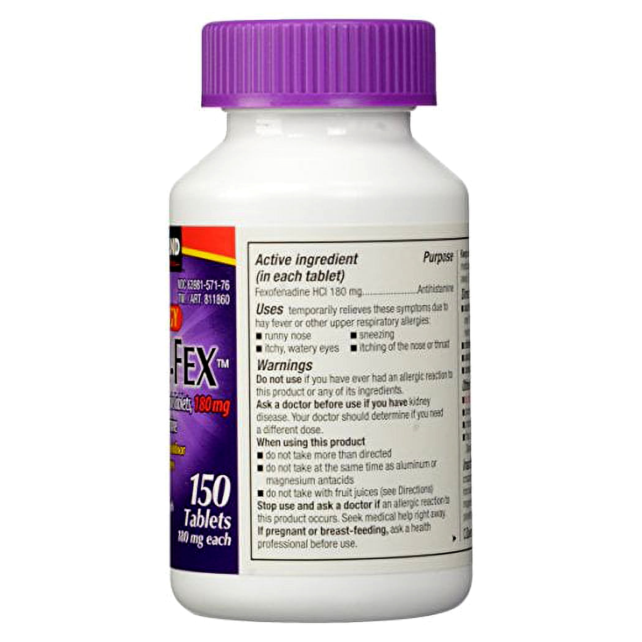 Kirkland Signature Aller-Fex , 180 mg 150 Tablets