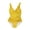 Yellow, variant on Women's Ruffle Underwire Tummy Control One-Piece Swimsuit (14, Cumin)