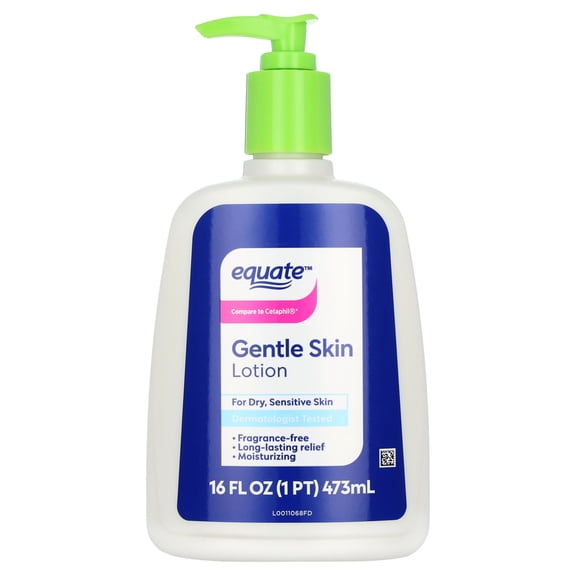 Equate Gentle Skin Lotion for Dry and Sensitive Skin, 16 fl oz