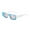 Blue, variant on Miorin Under $5 Retro Square Sunglasses for Women Men Thick Rectangle Trendy Vintage Shades UV400 Protection Black Frame Black Lens Sunglasses