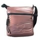 thumbnail image 1 of Bolsa tote cross marca Luxo Brand modelo UNIBELLA, color rosa material Nylon metalizado, 1 of 5