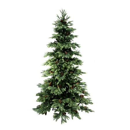 7 pre lit new england pine medium artificial christmas tree with pine cones - Christmas Tree With Pine Cones 7 pre lit new england pine medium artificial christmas tree with pine cones - Christmas Tree With Pine Cones