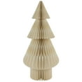 thumbnail image 2 of Northlight Accordion Honeycomb Foldable Paper Christmas Tree - 3' - Cream, 2 of 7