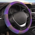 thumbnail image 5 of Cauagu vintage dark paint Print Car Steering Wheel Cover - Universal Car Accessory for Diverse Cars for Steering Wheel with a Diameter of 14.5"-15", 5 of 6