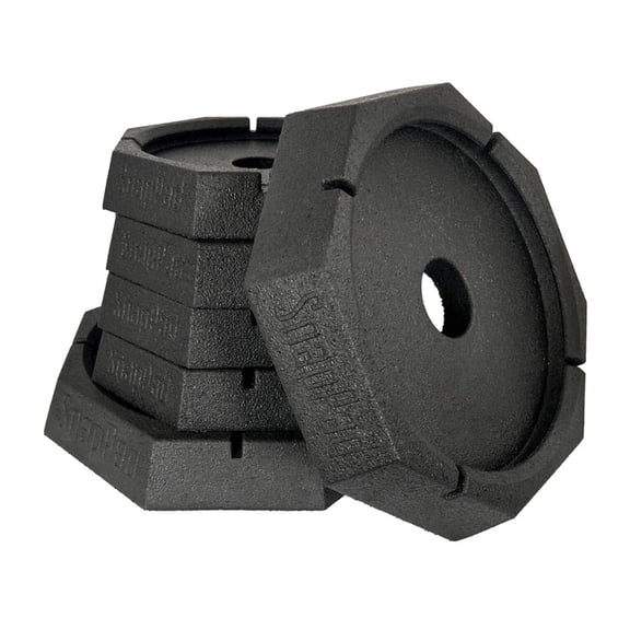 SnapPad XTRLXSP6 XTRA XL LUX - 4x9" & 2x12" Round - 6 Pack