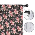 thumbnail image 4 of Blackout Kids Curtains,Pioneer Flower Floral Print Pattern Childrens Insulated Curtains Set Of 2,Bedroom Essentials,Toddler Room Decor 42"x54", 4 of 5