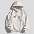 thumbnail image 3 of 100% Cotton Hoodie Japan High-quality Cartoon Printed Hooded Sweatshirt Harajuku High Street Men Top Winter Warm Women's Hoodie, 3 of 5