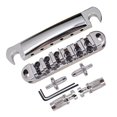 thumbnail image 4 of Milaget 1 Set Saddle Tail Bridges With Spanner Replacement Part Bridges Guitar Accessory, 4 of 8