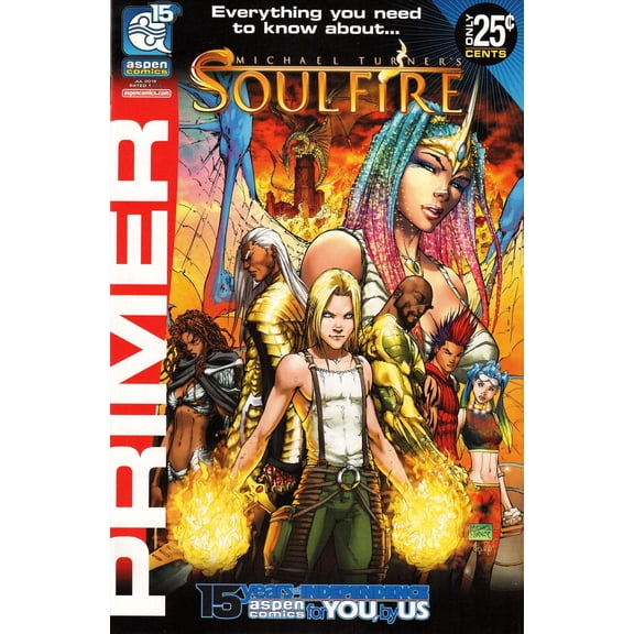 Soulfire Primer #2018 VF ; Aspen Comic Book