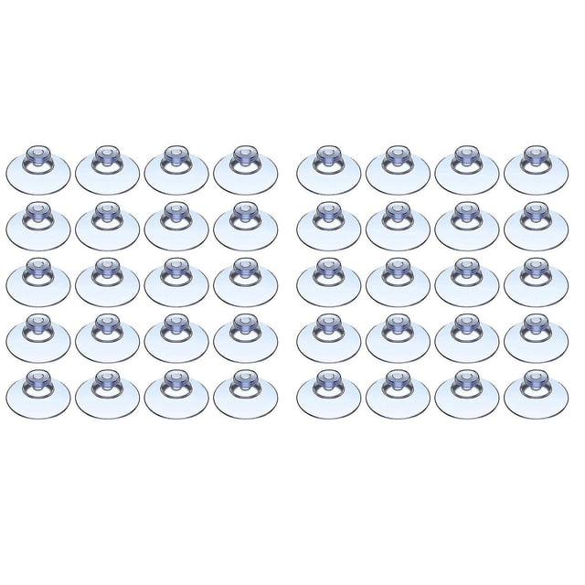 200 Uds ventosas transparentes, para exteriores, cocina, ventana de 20mm