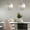 Clear, variant on Miumaeov Hollow-Carved Hanging Lamp Chandelier Brass Ceiling Pendant Lights