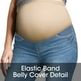 thumbnail image 3 of HyBrid & Company Super Comfy Stretch Women's Skinny Maternity Jeans, 3 of 5