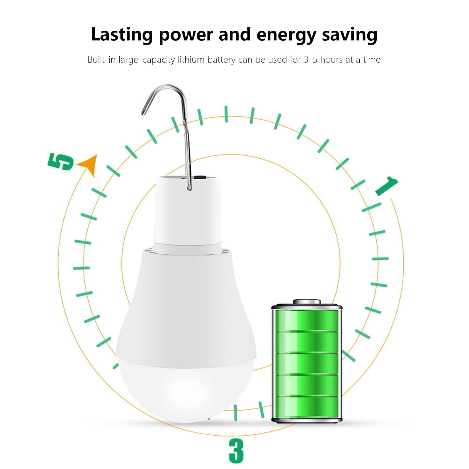 Barsme Solar Led Bulb Light With Portable Rechargeable Light Indoor And Outdoor Hiking Camping Tent Fishing Lighting