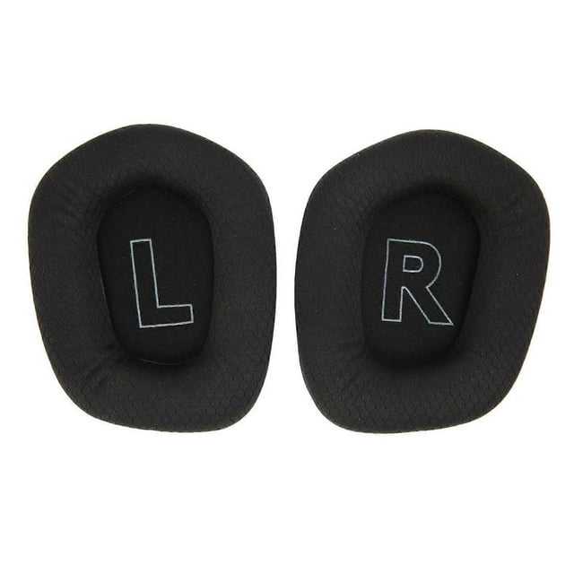 Coussinets d'oreille de remplacement respirants et confortables pour casque Logitech G733, noirs