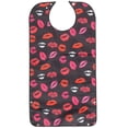 thumbnail image 1 of MasteelfCA Adult Bib Adult Clothing Protector Adults Printed Bib Double Layer Patients Bib, 1 of 8