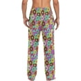 thumbnail image 2 of CROPD Pajama Pants for Men Sleep Lounge Pants Pjs Bottoms with Pockets, 2 of 7