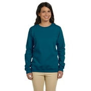 Womens 8 oz. Heavy Blend 50/50 Fleece Crew 5 Pack