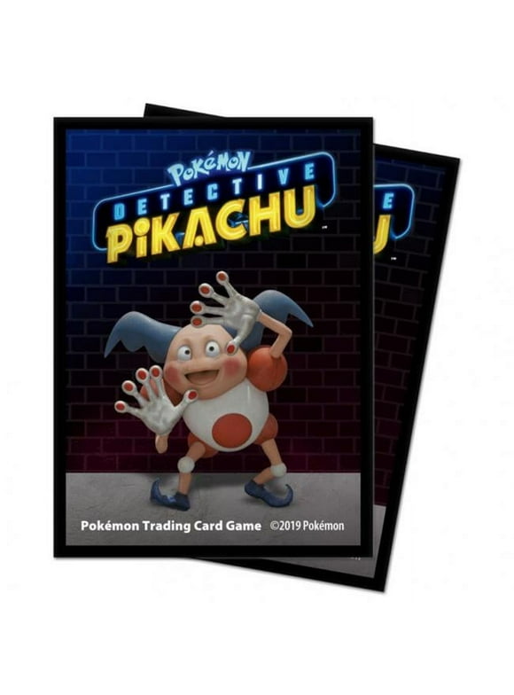 Ultra Pro ULP15202 Pokemon Detective Pikachu Deck Protector Sleeves, Mr. Mime - 65 Count