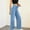 *Light Blue, variant on ClodeEU Women's High Waist Wide Leg Jeans,Stretchy Baggy Denim Pants with Pockets Black,Women's Plus L