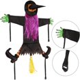 thumbnail image 4 of Bruja Estrellada En El Árbol, Accesorios De Decoración De Halloween, Colgante Reutilizable, Bruja Estrellada Cateissary HA036720-00, 4 of 6