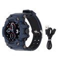 thumbnail image 1 of Reloj inteligente T6 con Bluetooth IP68, reloj inteligente deportivo resistente al agua, rastreador de ejercicios con monitor de ritmo cardíaco para teléfonos Android y IOS, 1 of 8