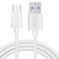 thumbnail image 1 of Methold Cable de carga USB C de repuesto para tipo C, línea de datos móviles, línea alámbrica de carga rápida, accesorios de Cable USB Teléfono y Comunicación Blanco 1m, 1 of 1