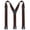 Coffee, variant on KAMBERFT Hidden Suspenders for Men, 1.5 inch Wide Work Suspenders, Heavy-Duty Y-Back Design