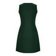 thumbnail image 3 of YAYUBA Little Black Dress Ladies Fashion Casual Loose Solid Color With Pocket A Line Flowy Dresses, 3 of 7