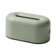 thumbnail image 3 of Elegante caja de pañuelos con diseño rectangular y dispensador de servilletas para dormitorio Verde, 3 of 7