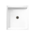 thumbnail image 4 of Swanstone R-3460-010 Veritek Center Drain Shower Base, 60" L x 34" H x 5.5" H, White 60" L x 34" H x 5.5" H White, 4 of 7