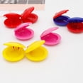 thumbnail image 4 of Flmtop 2Pcs 2inch Finger Castanet Percussion Musical Instrument Development Kids Toy, 4 of 10