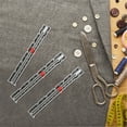 thumbnail image 1 of HAMPPLIES 10Pcs Sewing Gauge Rulers for Quilting with Precision Seam Guide and Fabric Measuring Tool, 1 of 8
