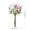 Pink, variant on COM1950s Artificial Hydrangea and Baby's Breath Bouquet, Faux Flowers for Wedding, Home Decor, and Photography Props
