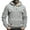 Gray, variant on Fnnxeal Mens Hoodies Sweatshirts, Big and Tall Shirts Fall Winter Casual Outdoor Long Sleeve Shirt with Pockets Khaki Blouse for Men Size 3XL
