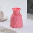 thumbnail image 5 of DefiDgd Plastic Short Necked Vase for Flowers Table Decor,Modern Decorative Vase,Suitable For Weddings Events Decoration Offices Home Decoration(Pink), 5 of 6