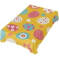 thumbnail image 7 of Coolnut Easter Eggs Rectangle Tablecloth Spill-Proof Polyester Table Cloth Table Cover for Kitchen Dining Picnic Holiday Party Decoration,60"x108", 7 of 7