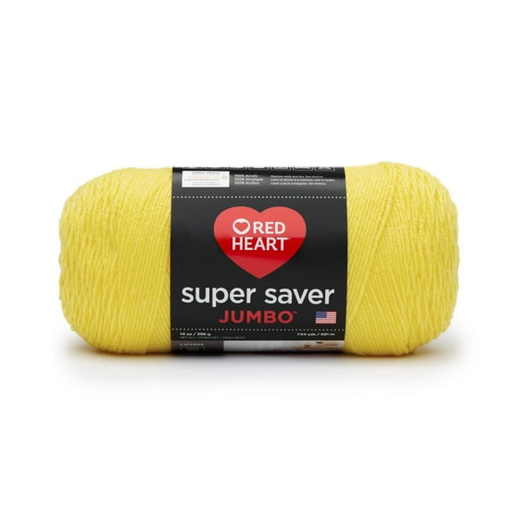 Red Heart® Super Saver® Jumbo Yarn, Acrylic #4 Medium, 14oz/396g, 744 Yards