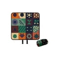 thumbnail image 2 of Aodebiao Tapis de Plage Portable Couverture de Pique-Nique Tapis de Camping pour le Sol Tapis Léger Pliable Tapis d'Extérieur pour Voyage Randonnée Pelouses Anti-Sable Résistant à l'Eau Sangle de Transport Compacte, 2 of 6