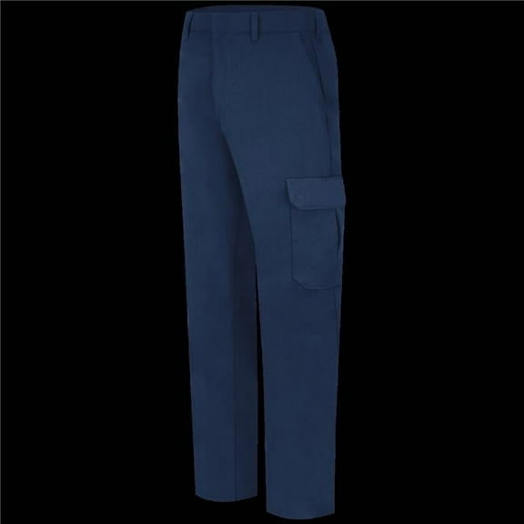 Bulwark PMU2NV-29-32 Mens Lightweight FR Cargo Pant, Navy - 29 in. Waist - 32 in. Inseam