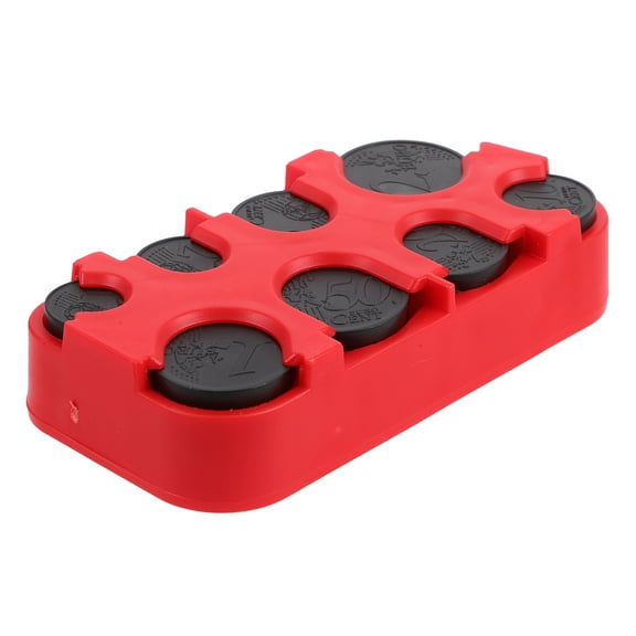 IBASETOY Waterproof Coin Sorter Rectangular PP for Home Use 1Pack