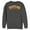 Charcoal Heather, variant on Men's Justice League Plastic Man Logo  Sweatshirt Black 2X Large