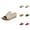 Beige, variant on Women's Fish Mouth Shoes Platform Wedge Slippers Ergonomic & Non Sandals For Pain Relief Orthopaedic Open Toe Slippers